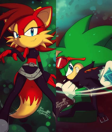 fiona fox sonic|scourge the hedgehog girlfriend.